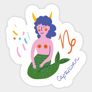 Zodiac sign - Capricorn Sticker